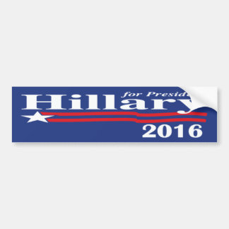 Autocollant De Voiture Hillary Clinton pour le président adhésif pour