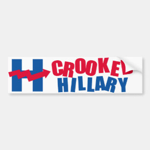 AUTOCOLLANT DE VOITURE HILLARY TORDUE 2016 - -