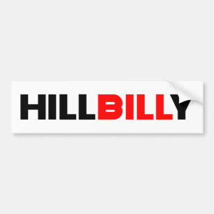 Autocollant De Voiture Hillbilly Bill