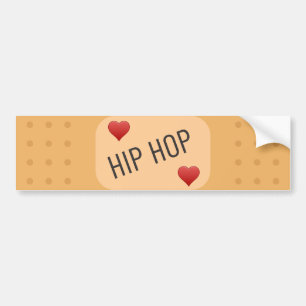 Autocollant De Voiture Hip hop Patch / bandaid, hip hop guérison blessure