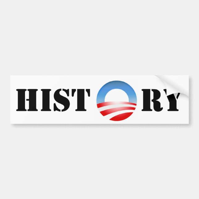 Autocollant De Voiture Histoire d'Obama (Devant)