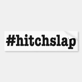 Autocollant De Voiture #hitchslap "