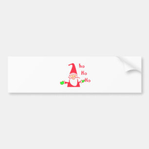 Autocollant De Voiture Ho Ho Ho Merry Christmas From Santa.png