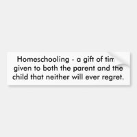 Homeschooling - un cadeau de temps donné aux les