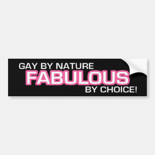 Autocollant De Voiture Homosexuel par nature…