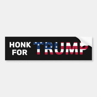 AUTOCOLLANT DE VOITURE HONNEUR POUR TRUMP