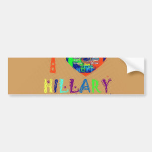 Autocollant De Voiture Hope Vote Blue Lovely Reflection Extraordinaire Hi