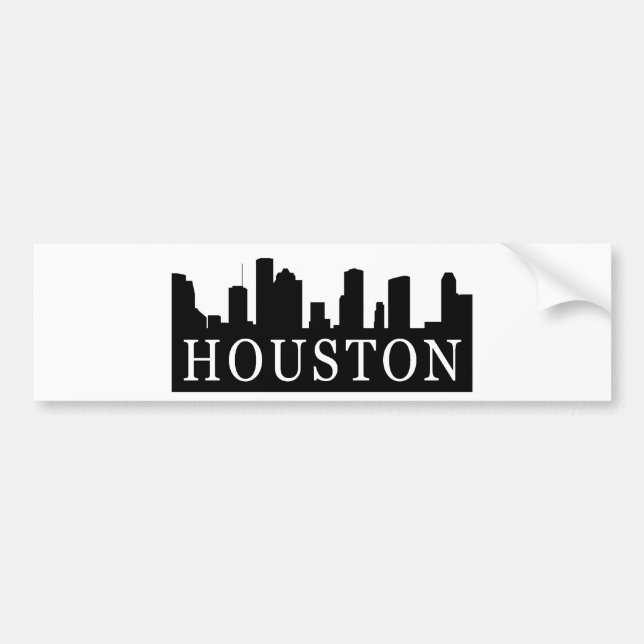 Autocollant De Voiture Horizon de Houston (Devant)