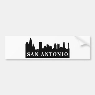 Autocollant De Voiture Horizon de San Antonio