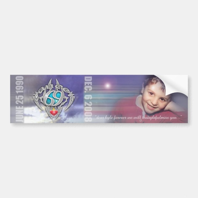 Autocollant De Voiture horoscope de Kyle (Devant)