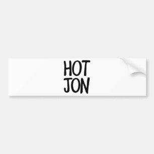 AUTOCOLLANT DE VOITURE HOT JON