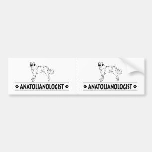 Autocollant De Voiture Humorous Anatolian Shepherd Dog