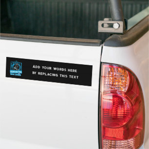 Autocollant De Voiture Humour de développeur singe drôle sans serveur