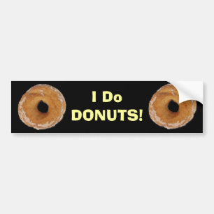 Autocollant De Voiture Humour DONUT