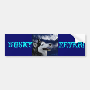 Autocollant De Voiture Huskys d'Alaska