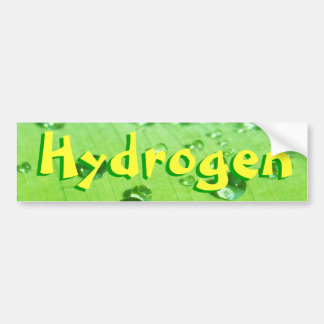 Autocollant De Voiture Hydrogène