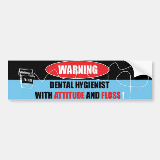 Autocollant De Voiture Hygiéniste dentaire