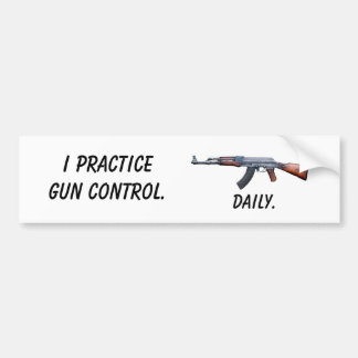 Autocollant De Voiture I contrôle de PracticeGun, quotidien