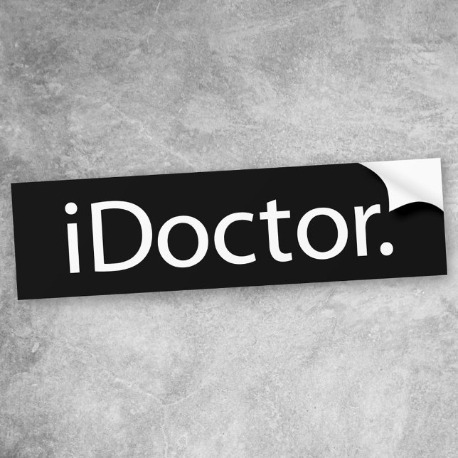 Autocollant De Voiture i Doctor (iDoctor) (Créateur téléchargé)