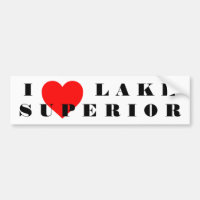 I heart lake Supérieur