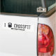 Autocollant De Voiture I kettlebell CrossFit Bumper (On Truck)