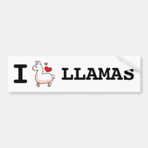 Autocollant De Voiture I lamas de lama
