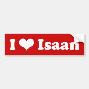 Autocollant De Voiture I Love Isaan