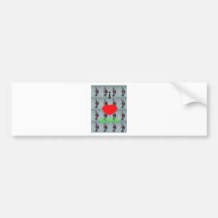 Autocollant De Voiture I Love Kenya Art Print
