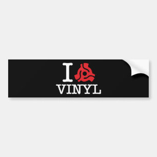 Autocollant De Voiture I vinyle de 45 adaptateurs