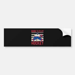 Autocollant De Voiture Ice Hockey Winter Sports