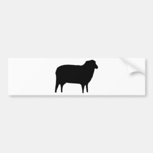 Autocollant De Voiture icône du mouton noir