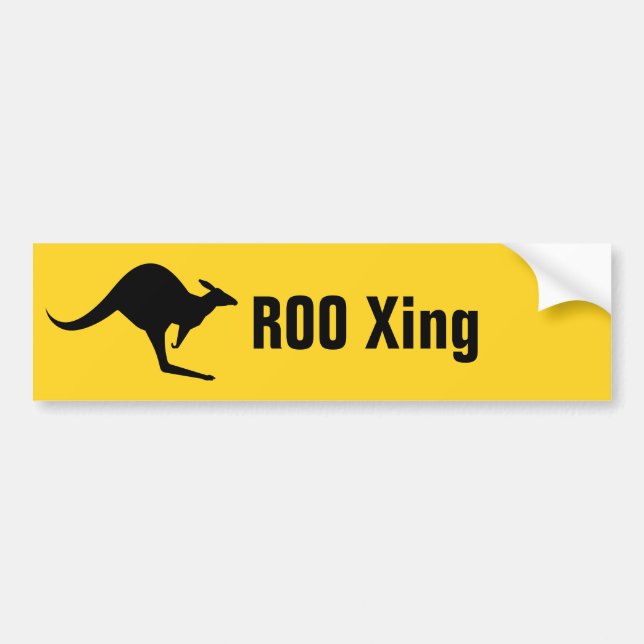 Autocollant De Voiture Icône Kangaroo (Devant)