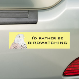Autocollant De Voiture I'd Rather Be Birdwatching
