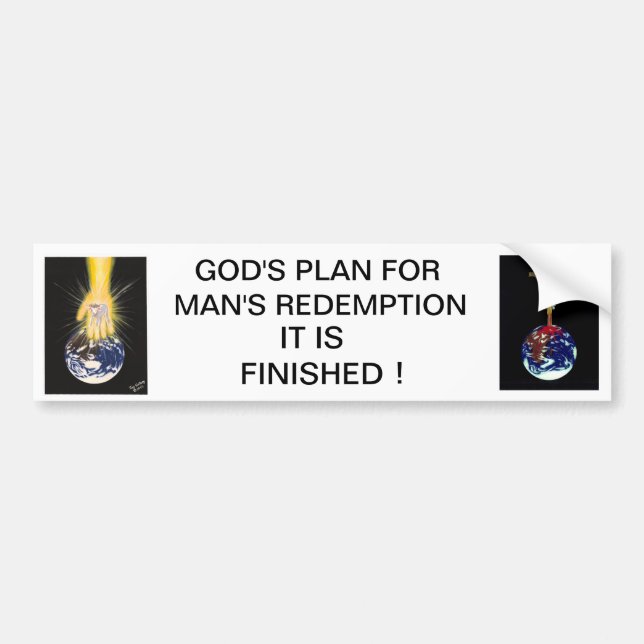 Autocollant De Voiture Il est de finition ! (Devant)