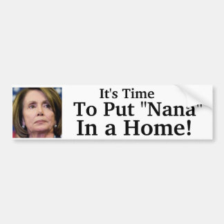 Autocollant De Voiture Il est temps de mettre "Nana" dans une maison !
