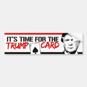 Autocollant De Voiture Il est temps pour la carte Trump - Trump 2016 -.pn