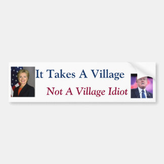 Autocollant De Voiture Il prend un village