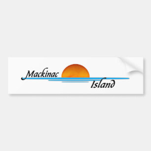 Autocollant De Voiture Île de Mackinac
