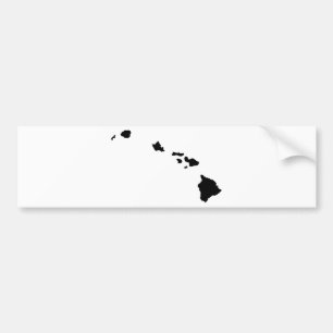 Autocollant De Voiture Îles hawaïennes