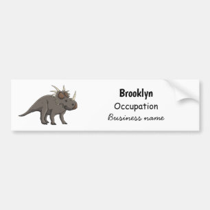 Autocollant De Voiture Illustration de Styracosaurus