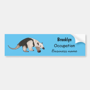 Autocollant De Voiture Illustration de Tamandua