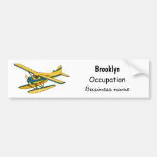Autocollant De Voiture Illustration d'hydravion