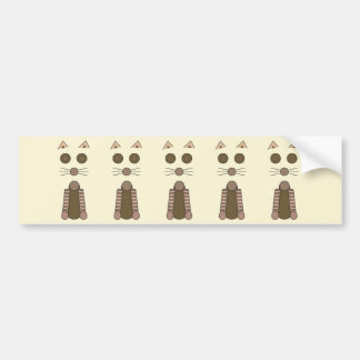 Autocollant De Voiture Illustration graphique CAT Tabby