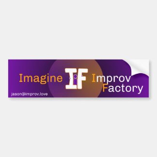 Autocollant De Voiture Imaginez l'adhésif pour pare-chocs 2016 d'Improv