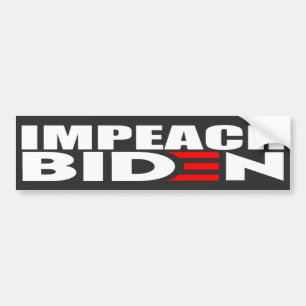 Autocollant De Voiture Impeach Biden Anti Joe Biden
