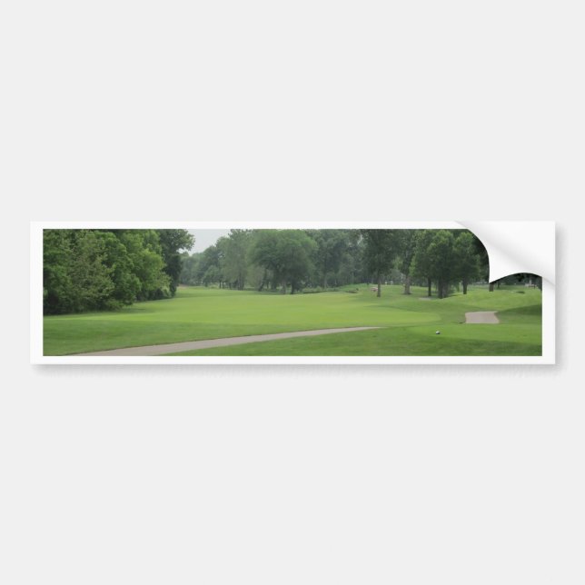 Autocollant De Voiture Imprimerie Golf Fairway (Devant)