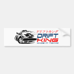 Autocollant De Voiture In Tokyo de dérive du Roi Made