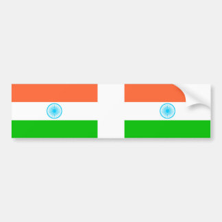 Autocollant De Voiture INDIA Carflag, sticker