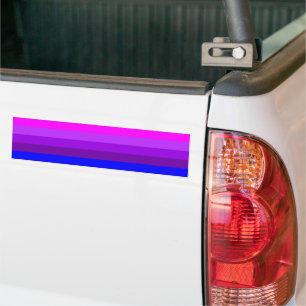 Autocollant De Voiture Indicateur de fierté transgenre alternatif