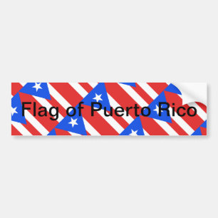 Autocollant De Voiture Indicateur Porto Rico